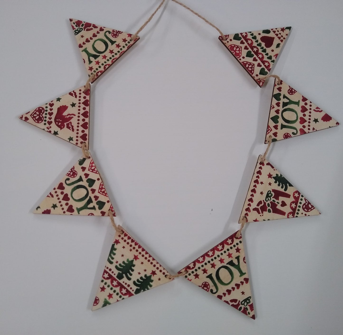 Christmas Decoupage Bunting Saturday November 9th 1.30pm to 4pm