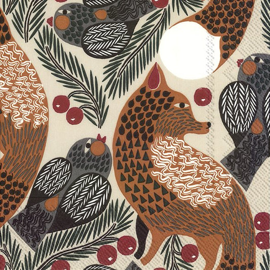 Pack of 20 3 ply Lunch napkins