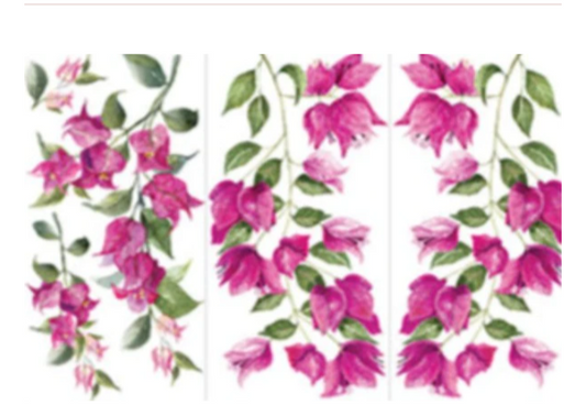 Wild Flowers Transfer