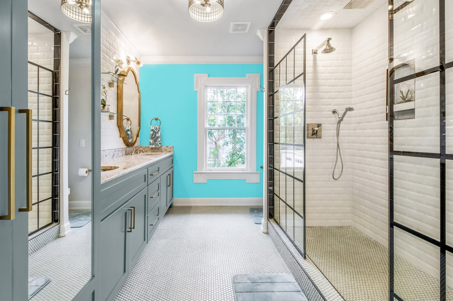 Autentico Versante Eggshell, colour Bright Turquoise - Autentico Paint UK