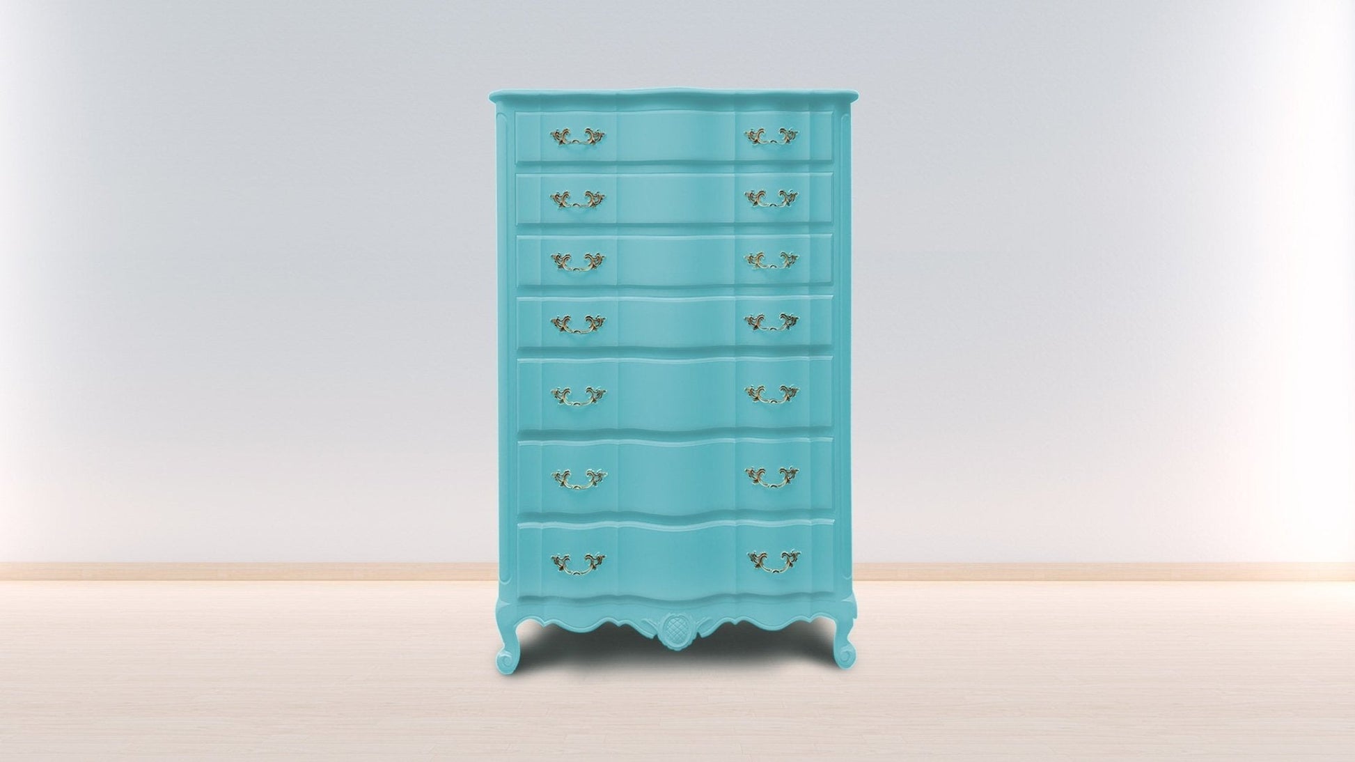 Autentico Vintage, colour Bright Turquoise - Autentico Paint UK