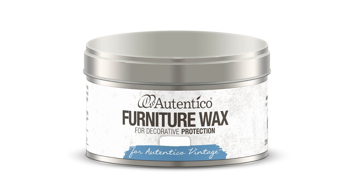 Autentico White Chalk Furniture Wax - Autentico Paint UK