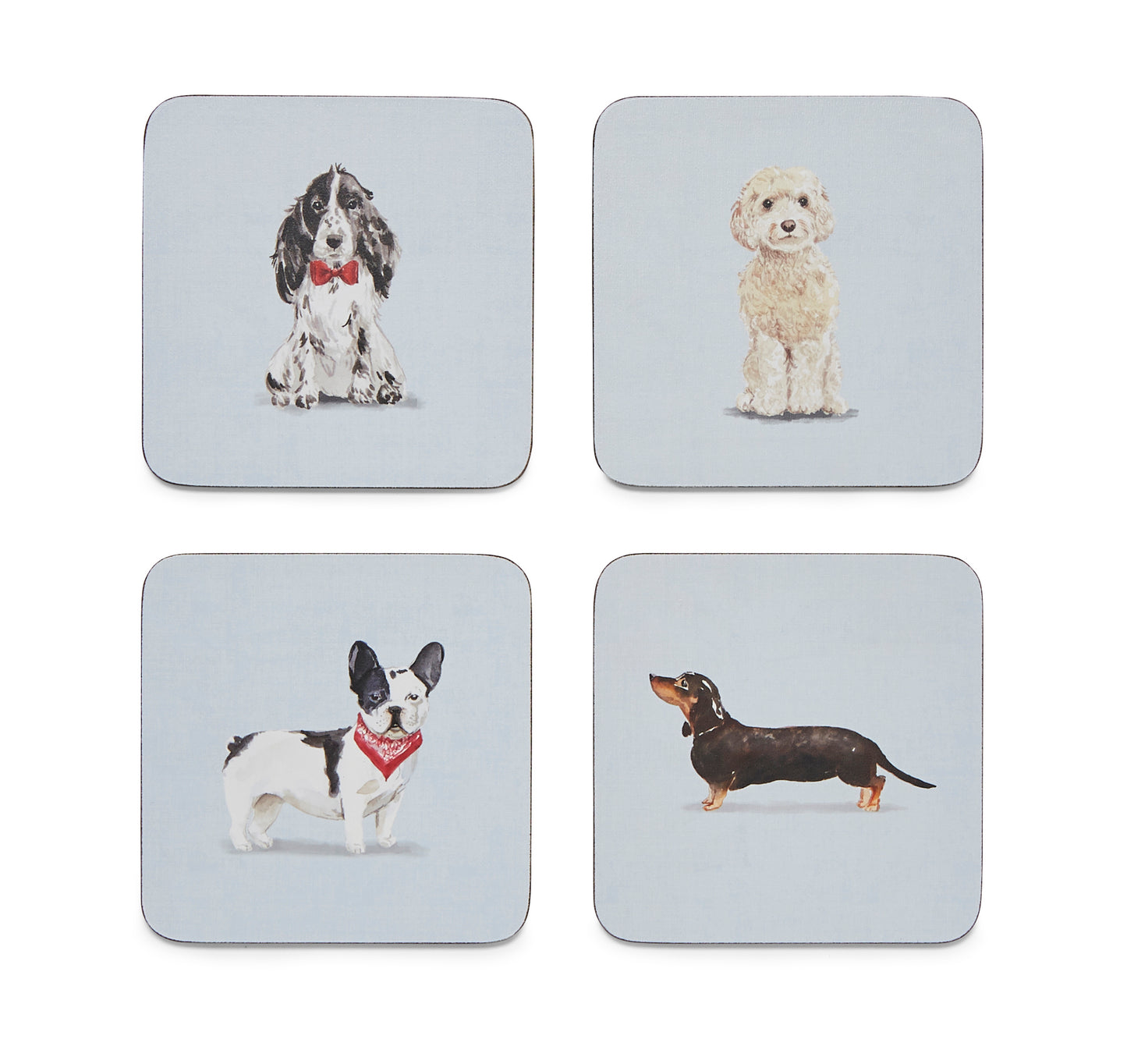 Coasters from the coordinating range of kitchenware and textiles from cooksmart.