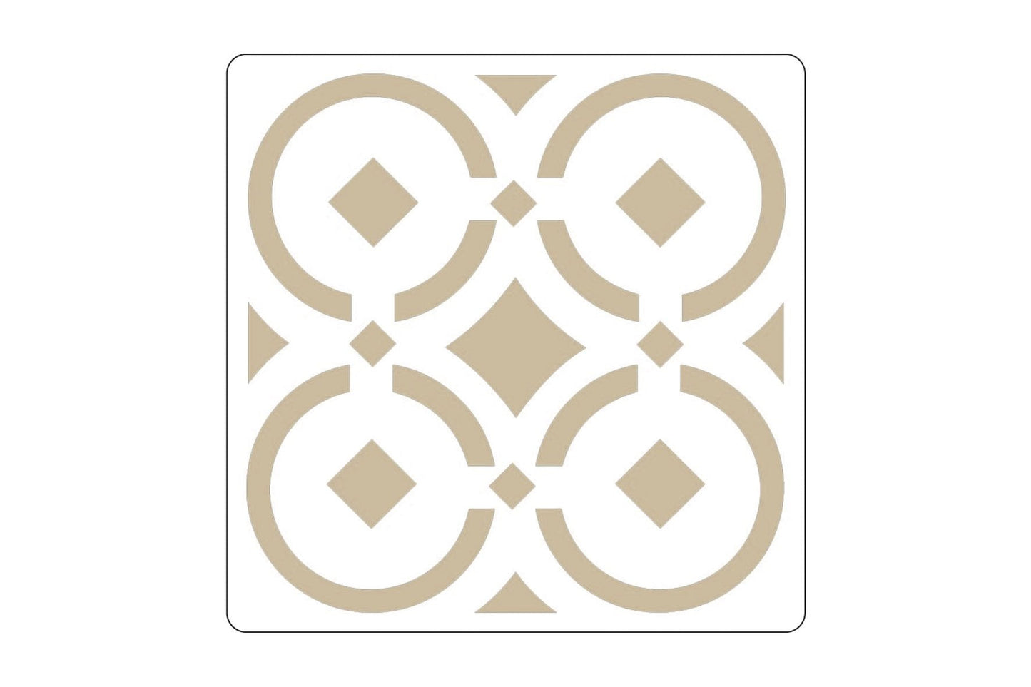 Stencil Belinda Small - Autentico Paint UK