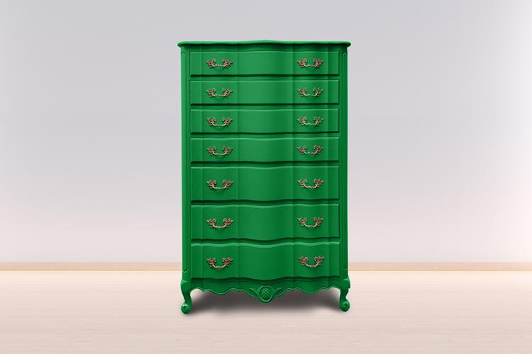 Vintage Bright Green - Autentico Paint UK