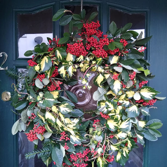 Foraged Christmas Wreath Workshop Saturday 23rd November 1.30pm The Emporium at Wentworth.