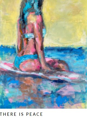 Modern Artisan Print 'There is Peace' Artist Bubblegum Yum Collective