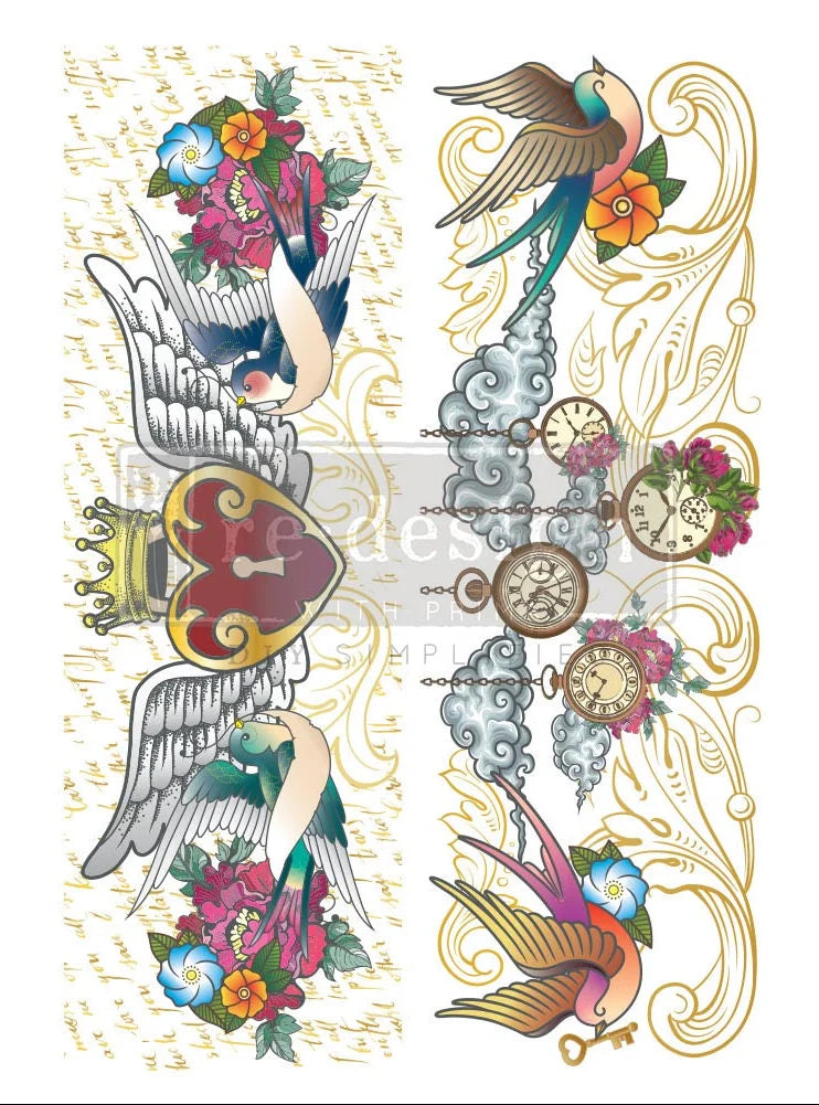 Re-design by Prima Transfer Hey Sailor