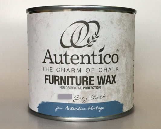 Autentico Grey Chalk Furniture Wax - Autentico Paint UK
