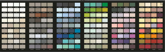 Autentico Digital Colour Chart