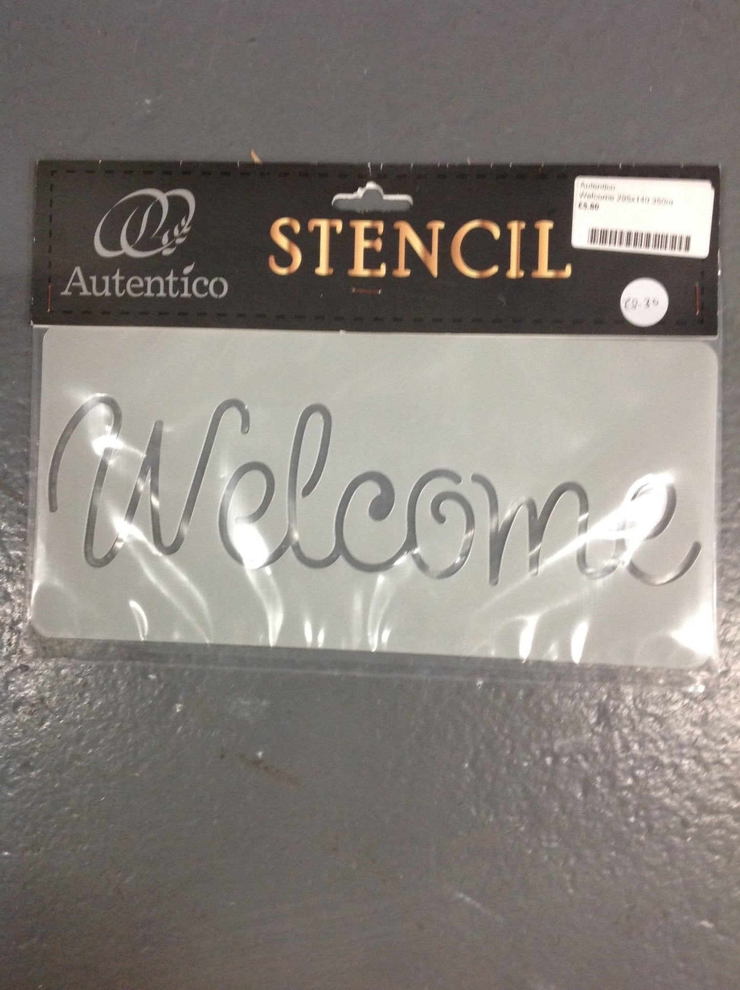 Welcome 295 x 140 120 and 350 Micron - Autentico Paint UK